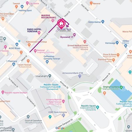 Yerevan4You Courtyard Εξωτερικό φωτογραφία